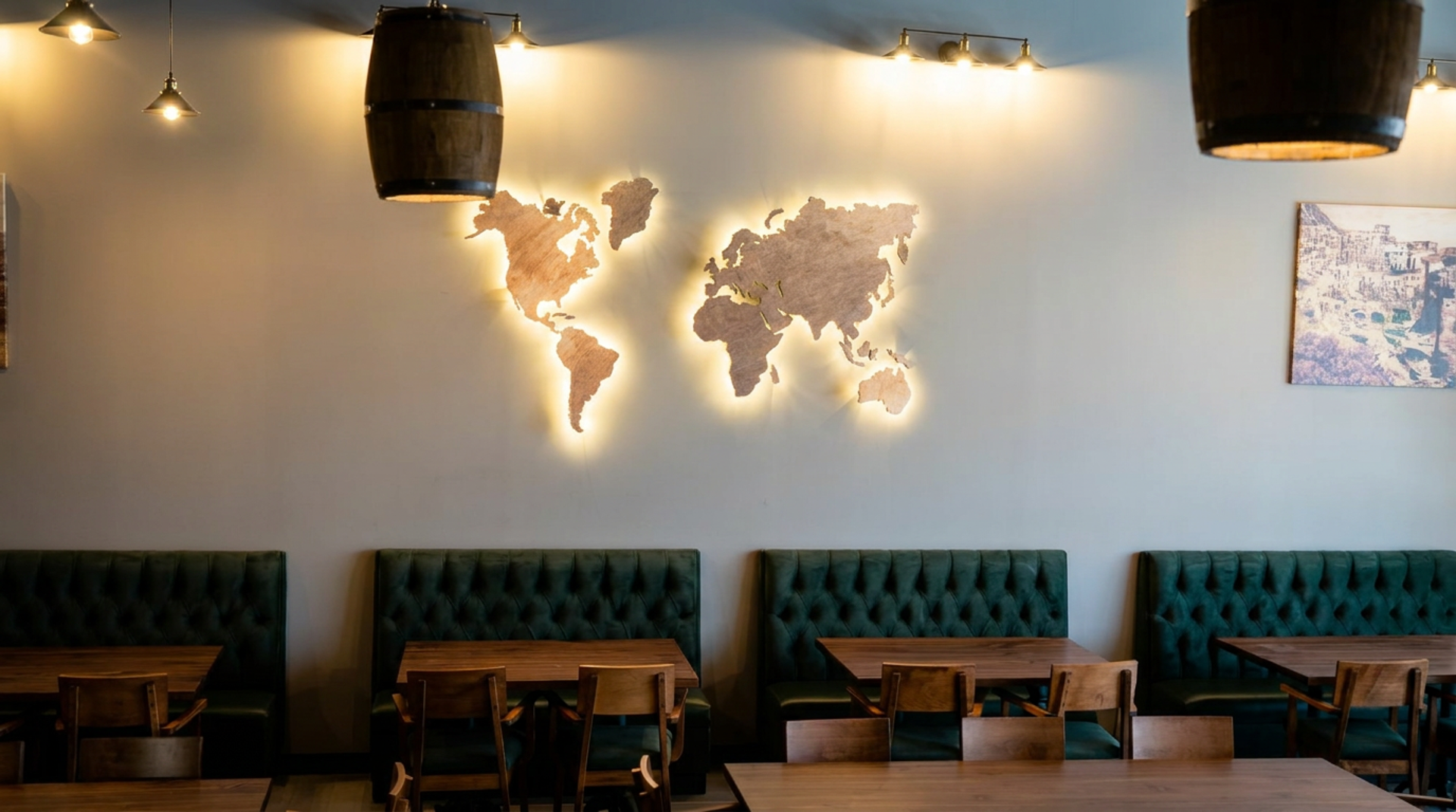 The Bar And Big Tables