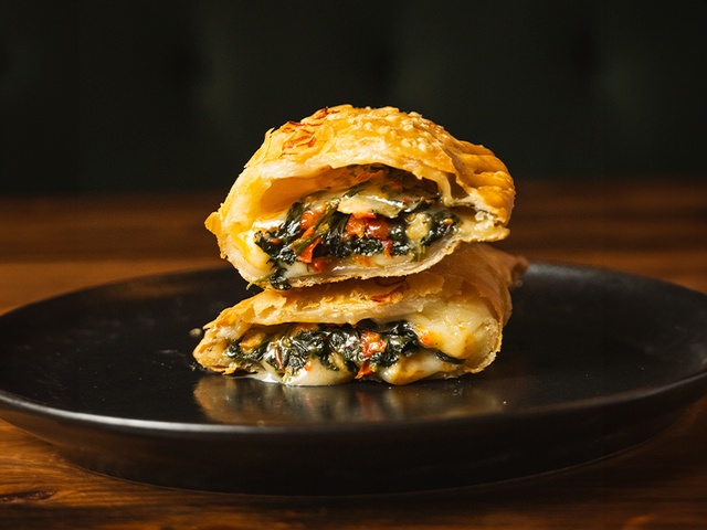 E Spinach and Cheese